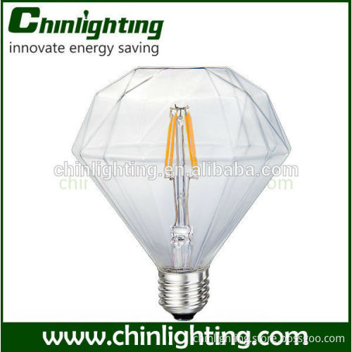 2016 hottest item Diamond Led filamet e27 led bulb 4W led bulb light